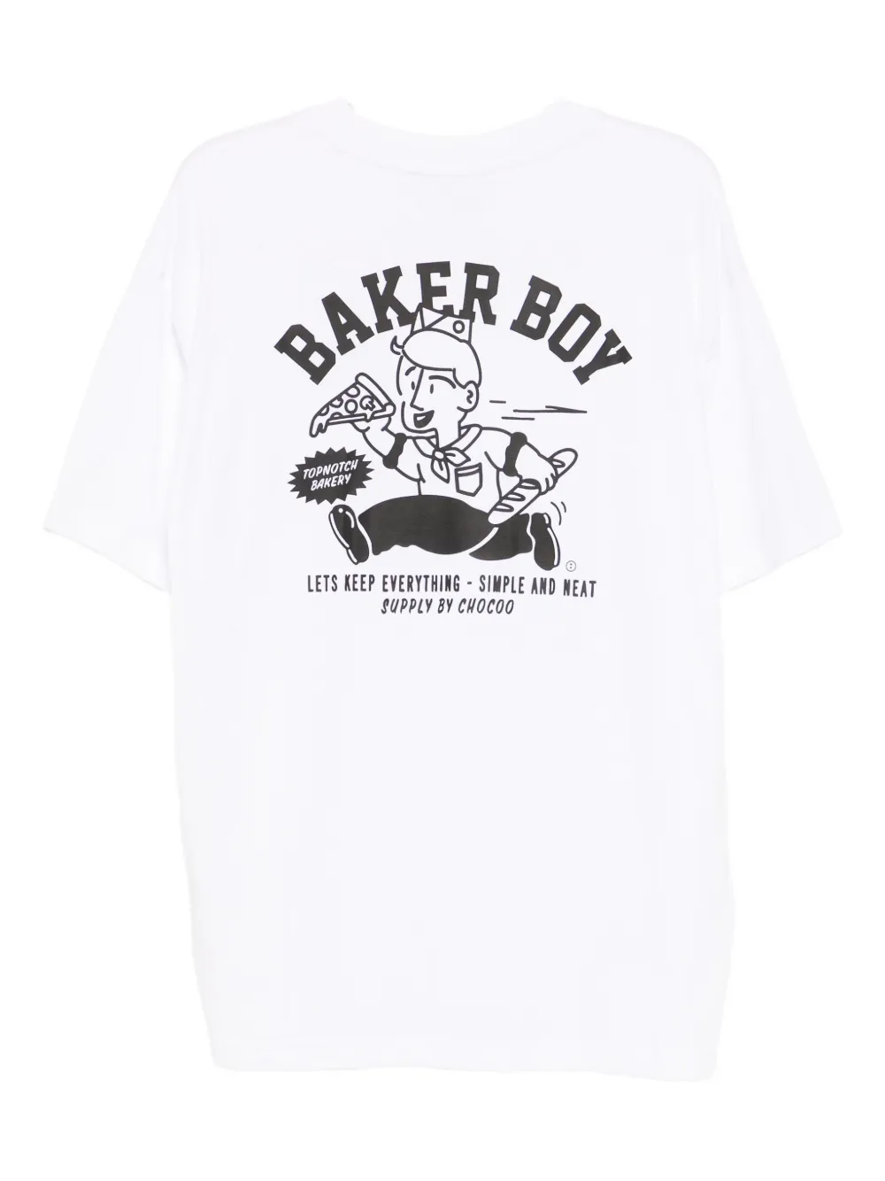 CHOCOOLATE T-shirt met logoprint - Wit