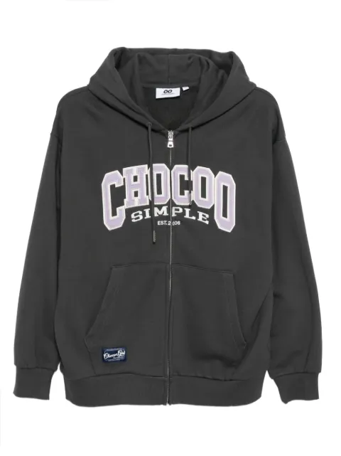 CHOCOOLATE logo appliqué  hoodie