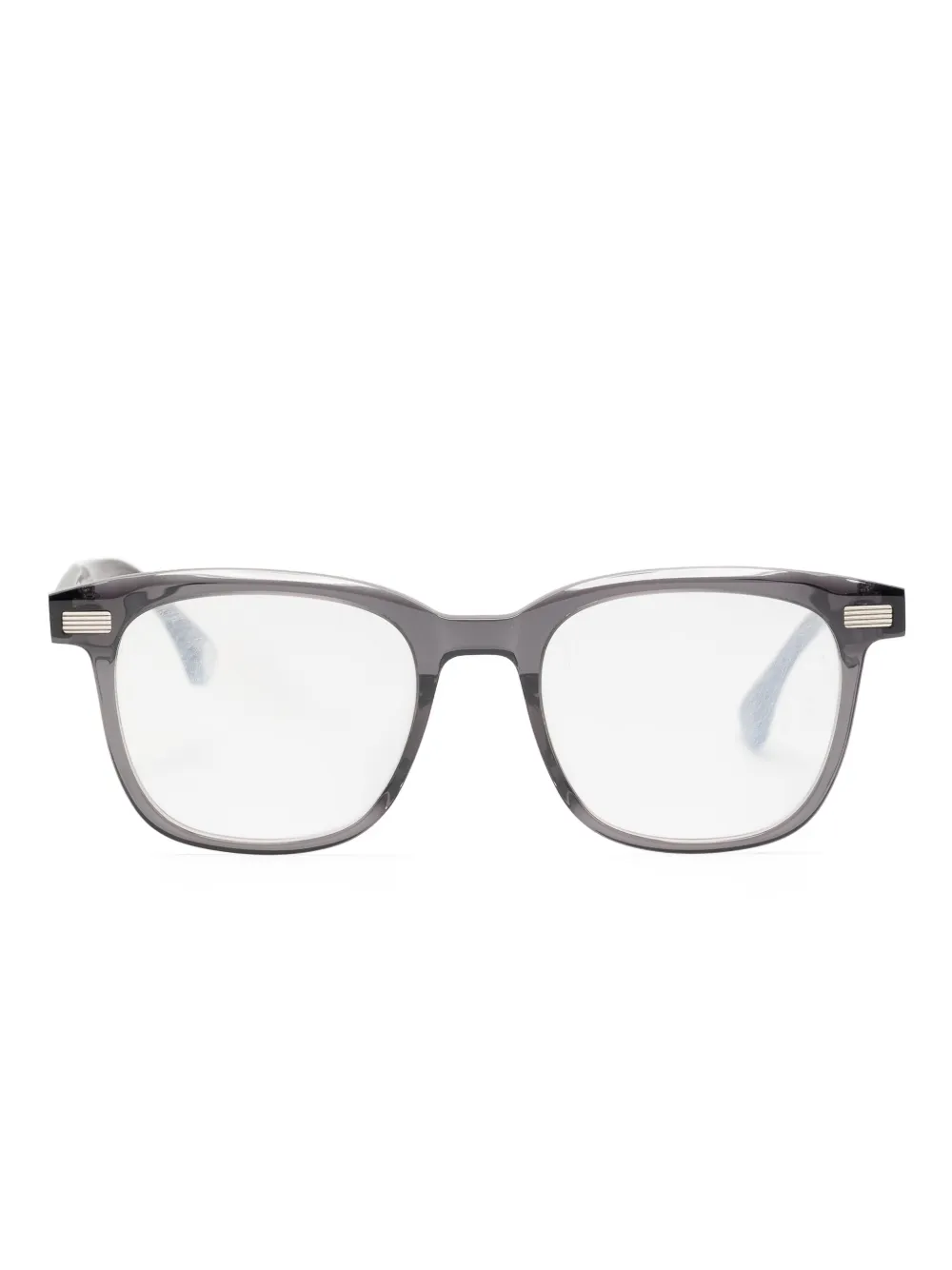 A BATHING APE® lunettes de vue à logo imprimé | gris | Image 1