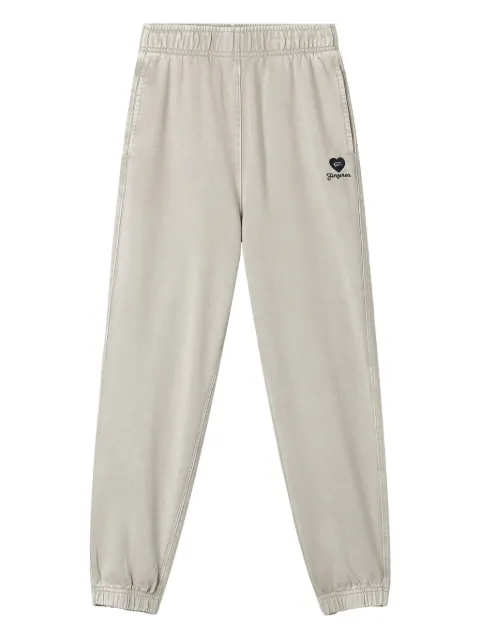 FINGERCROXX embroidered cuffed trousers