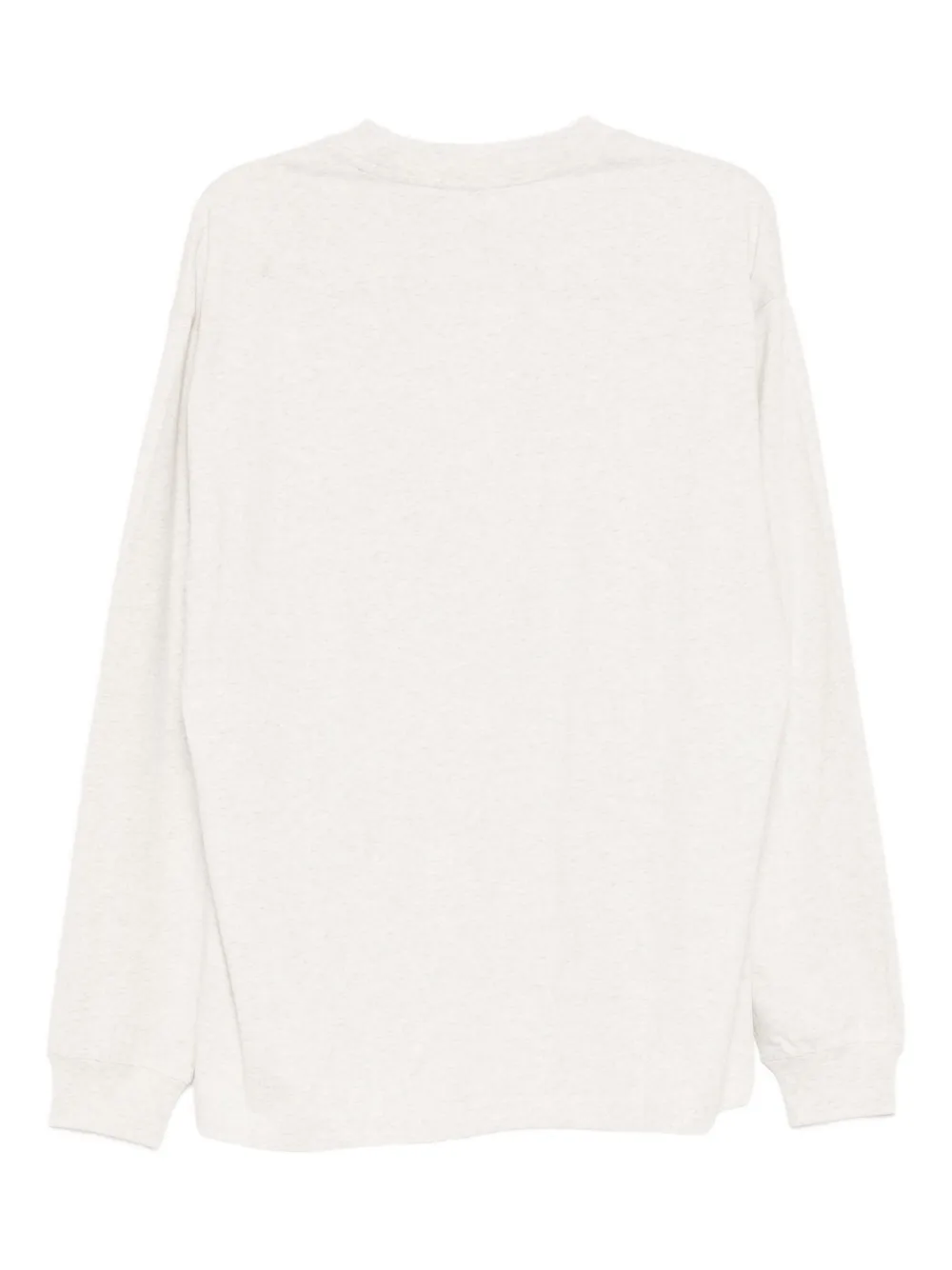 CHOCOOLATE T-shirt met geborduurd logo - Grijs