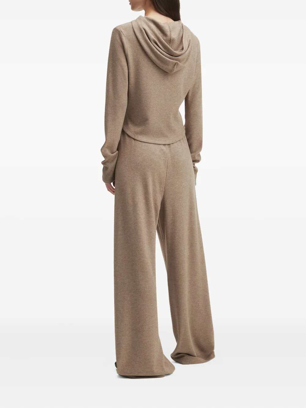 B+ab Ribbed Tracksuit (set Of Two) In Brown