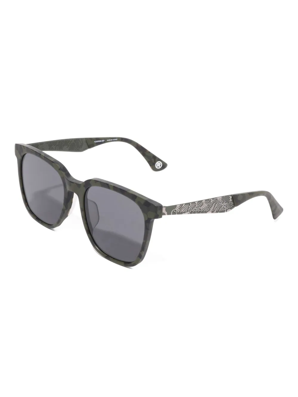 A BATHING APE® camouflage square sunglasses | Image 2