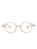 A BATHING APE® round-frame glasses - Neutrals