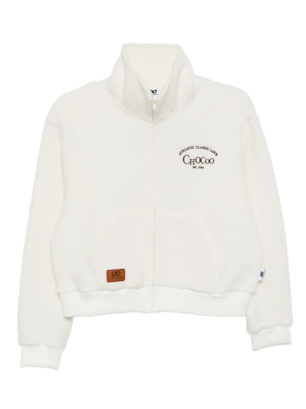 CHOCOOLATE logo-embroidered jacket | Neutrals | Image 1