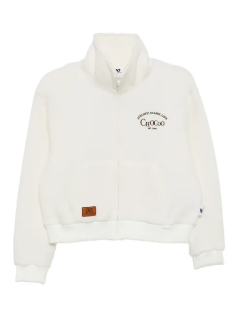 CHOCOOLATE logo-embroidered jacket 