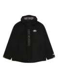 AAPE BY *A BATHING APE® camouflage-pattern reversible padded jacket - Black