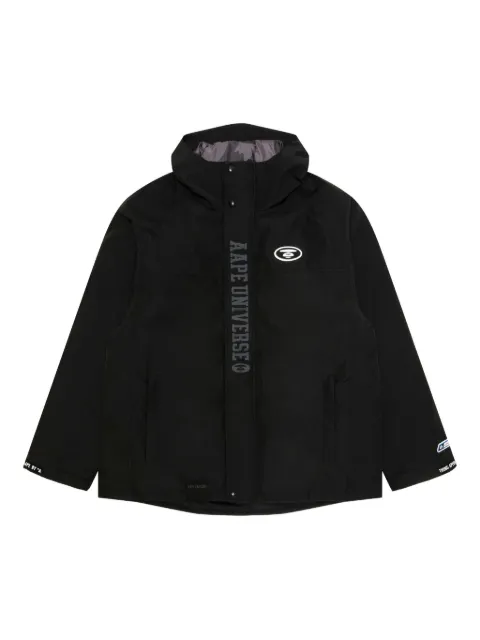 AAPE BY *A BATHING APE® camouflage-pattern reversible padded jacket