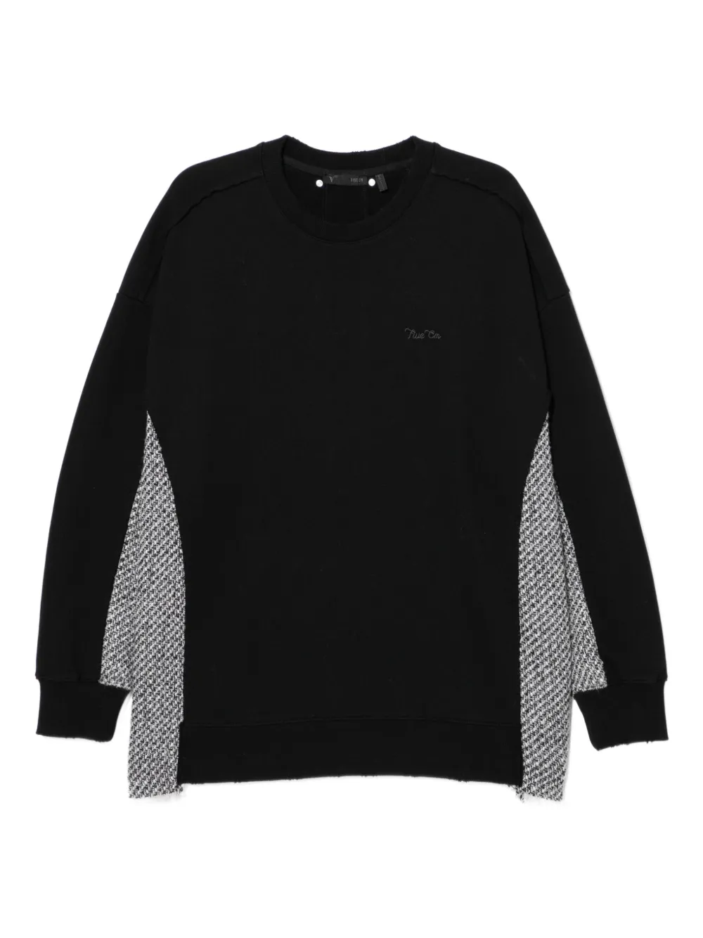 FIVE CM logo-embroidered sweatshirt | Black | Image 1