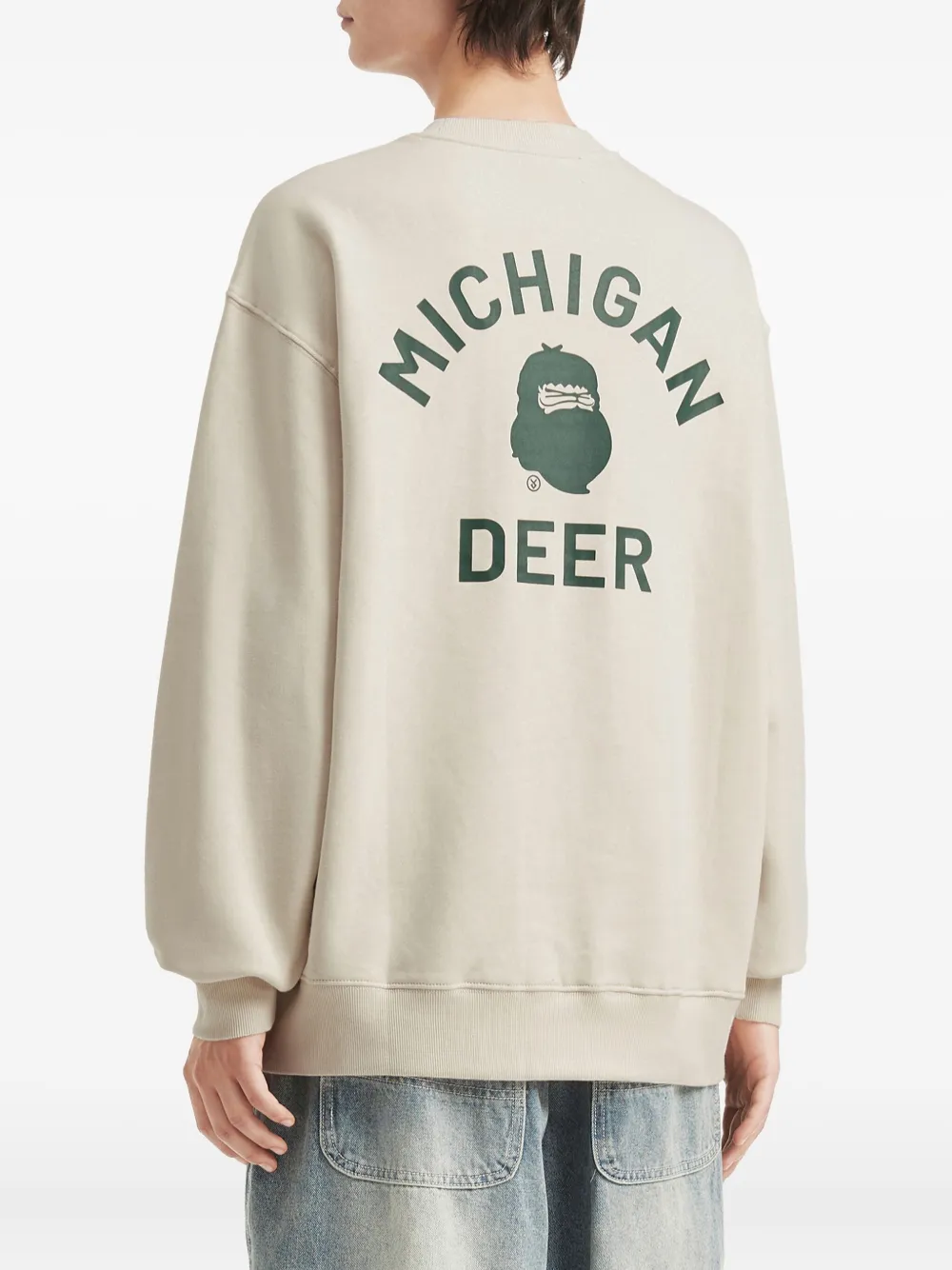 Fingercroxx Cotton Sweatshirt In Neutral