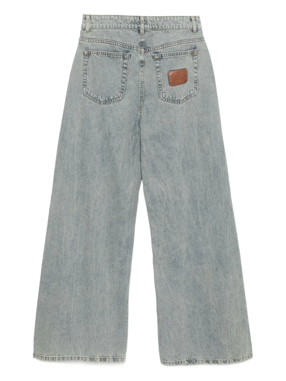 Izzue Jeans met hart bedel - Blauw