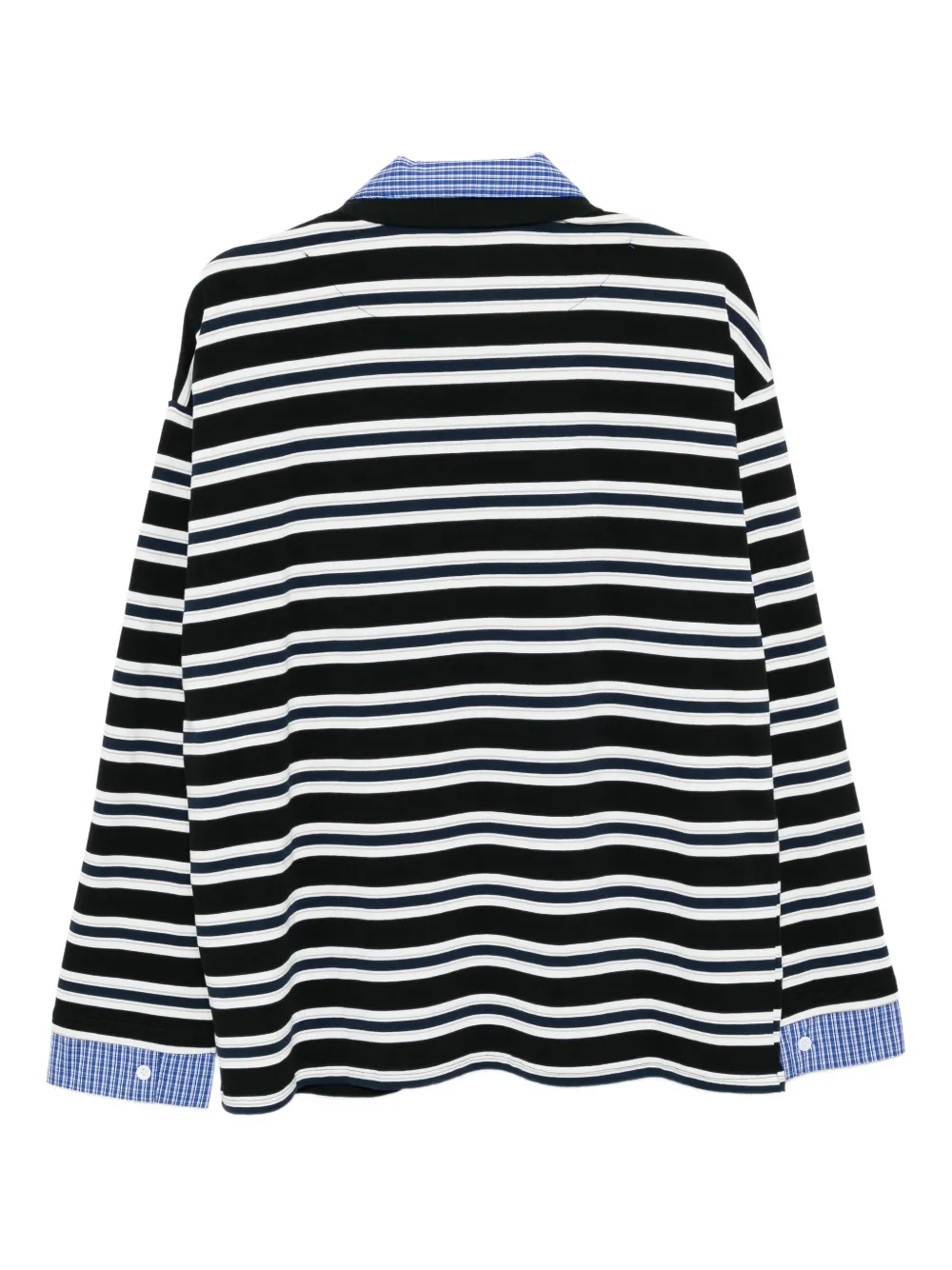 Tout a coup Polotop met geborduurd logo - Blauw