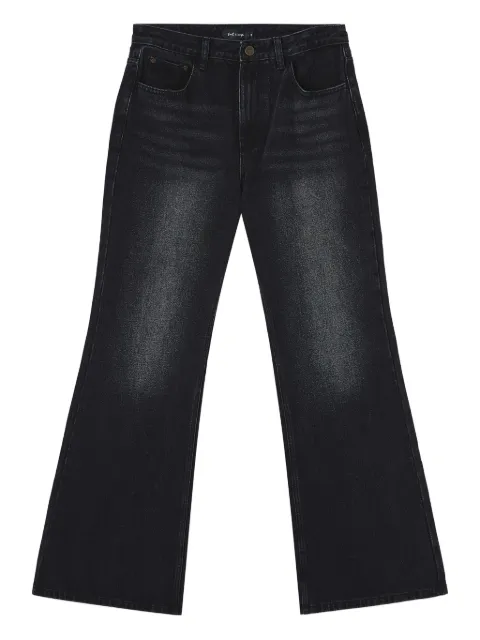 tout a coup logo-patch jeans
