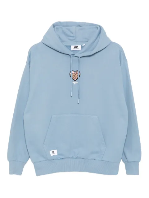 CHOCOOLATE puppy-embroidered hoodie