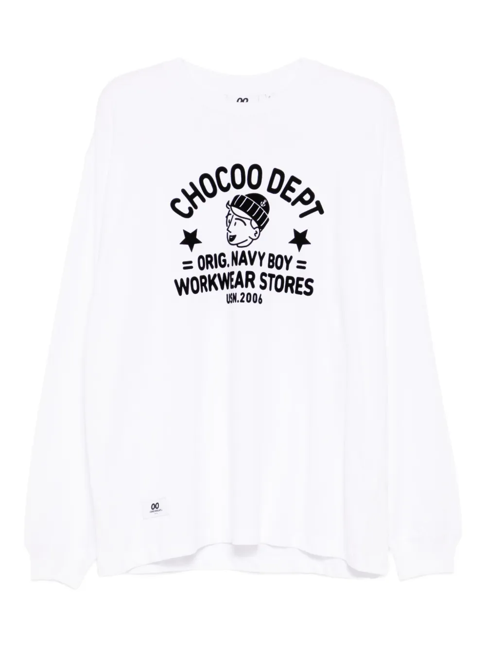 CHOCOOLATE playera con logo estampado | blanco | Image 1