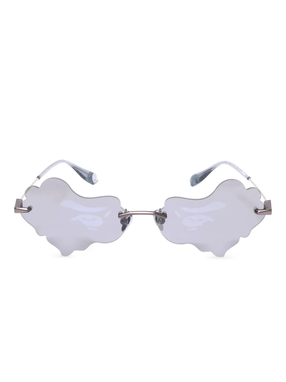A BATHING APE® lentes de sol con forma de nube | gris | Image 1