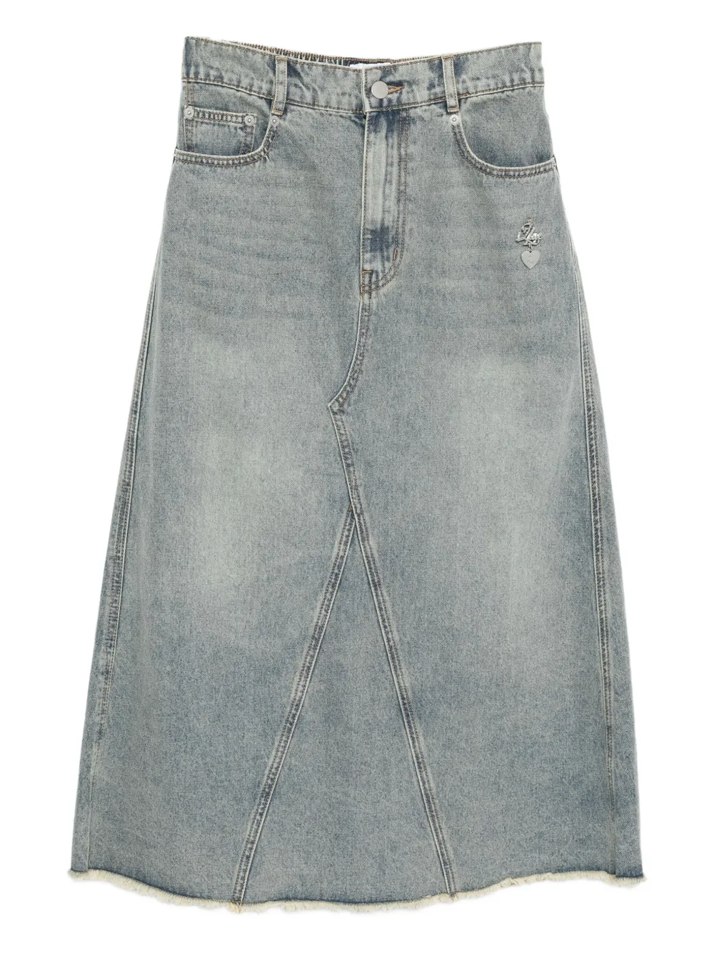 izzue heart charm skirt | Blue | Image 1