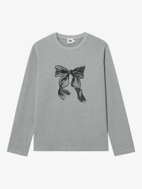 b+ab sudadera con moños estampados