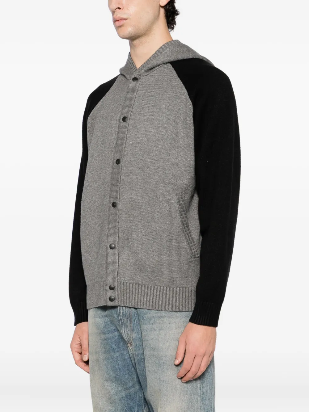 izzue Vest met logopatch Grijs