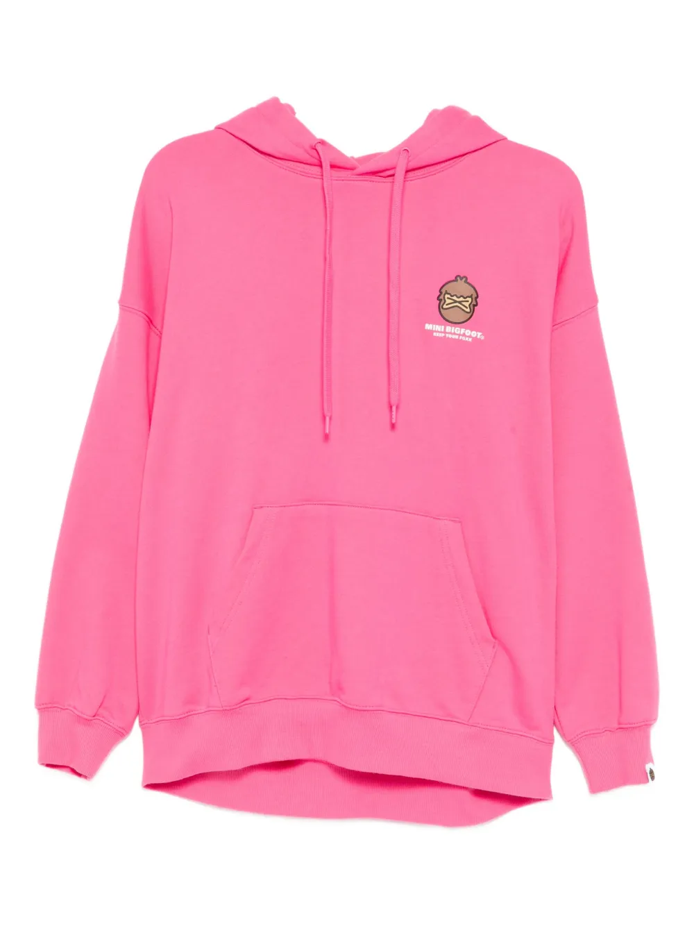 FINGERCROXX Felpa con cappuccio e logo - Rosa