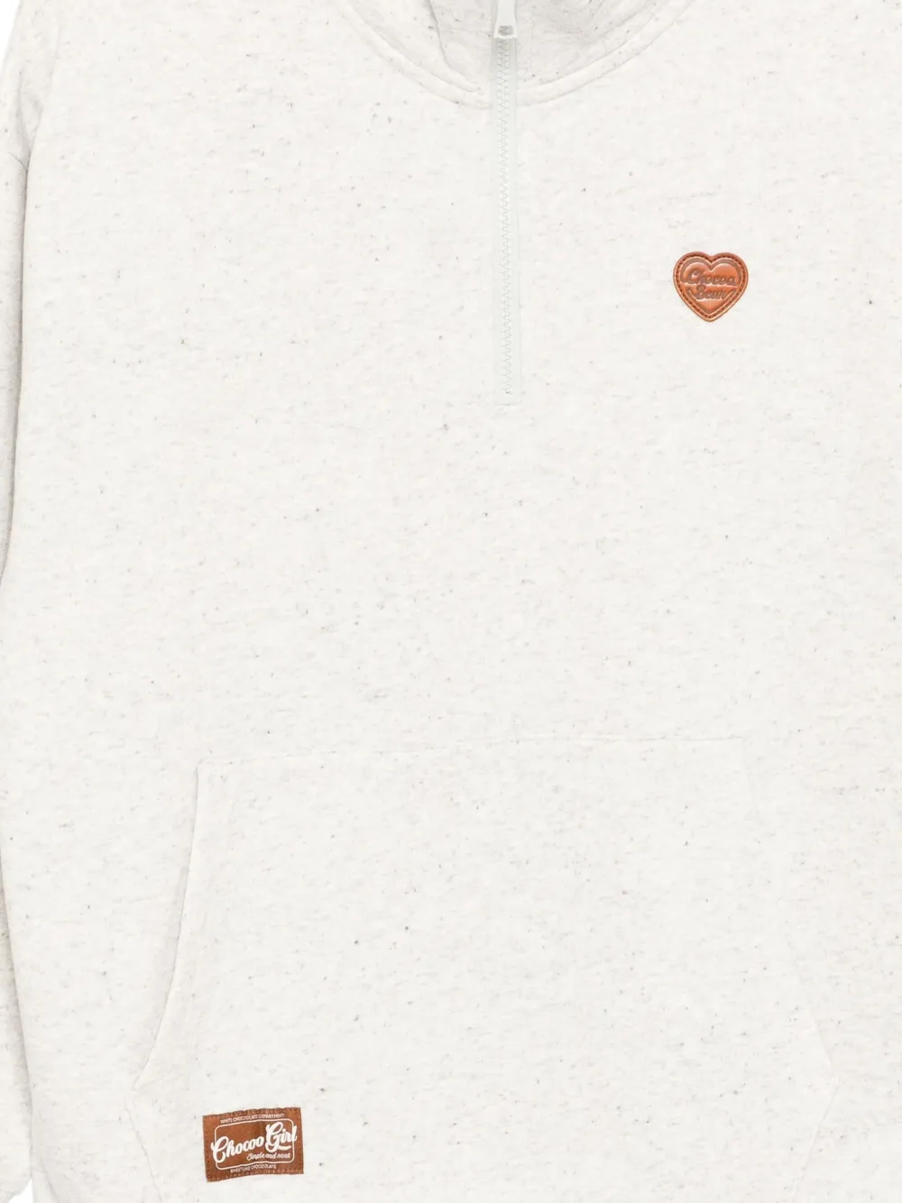 Chocoolate Logo-embroidered Sweatshirt In Gray