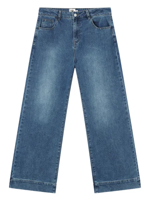 b+ab braided-detail jeans