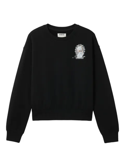 Musium Div. girl-print sweatshirt