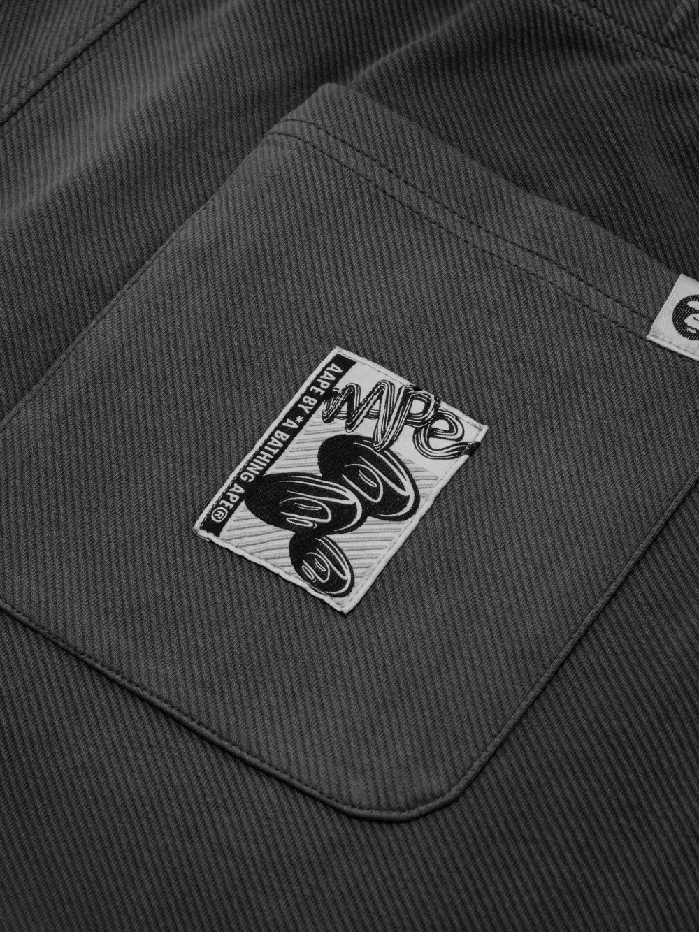 Aape By A Bathing Ape Logo-patch Track Pants In Black