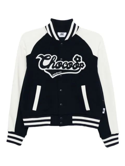 CHOCOOLATE logo-embroidered jacket 