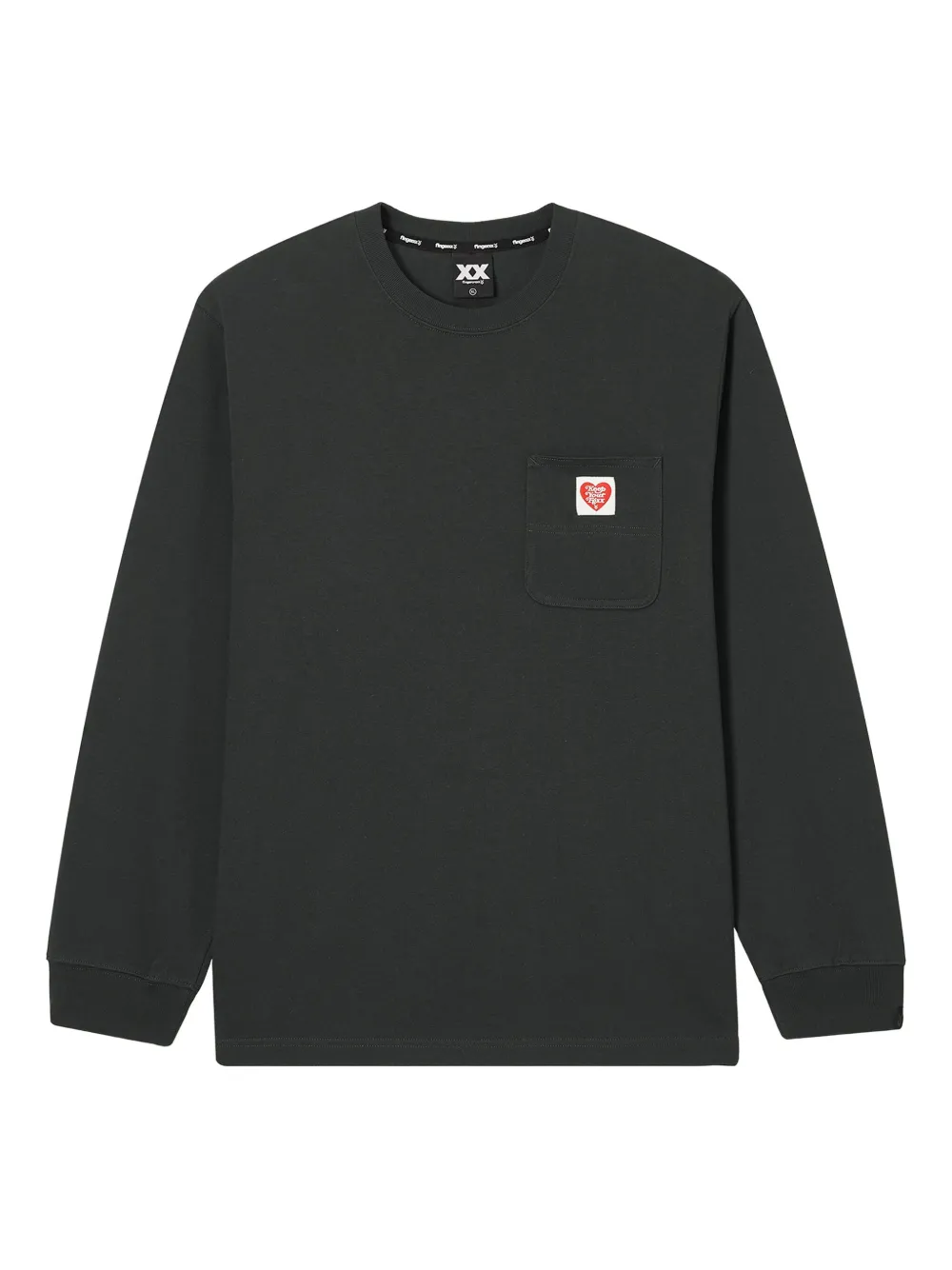 FINGERCROXX long-sleeve top | Grey | Image 1