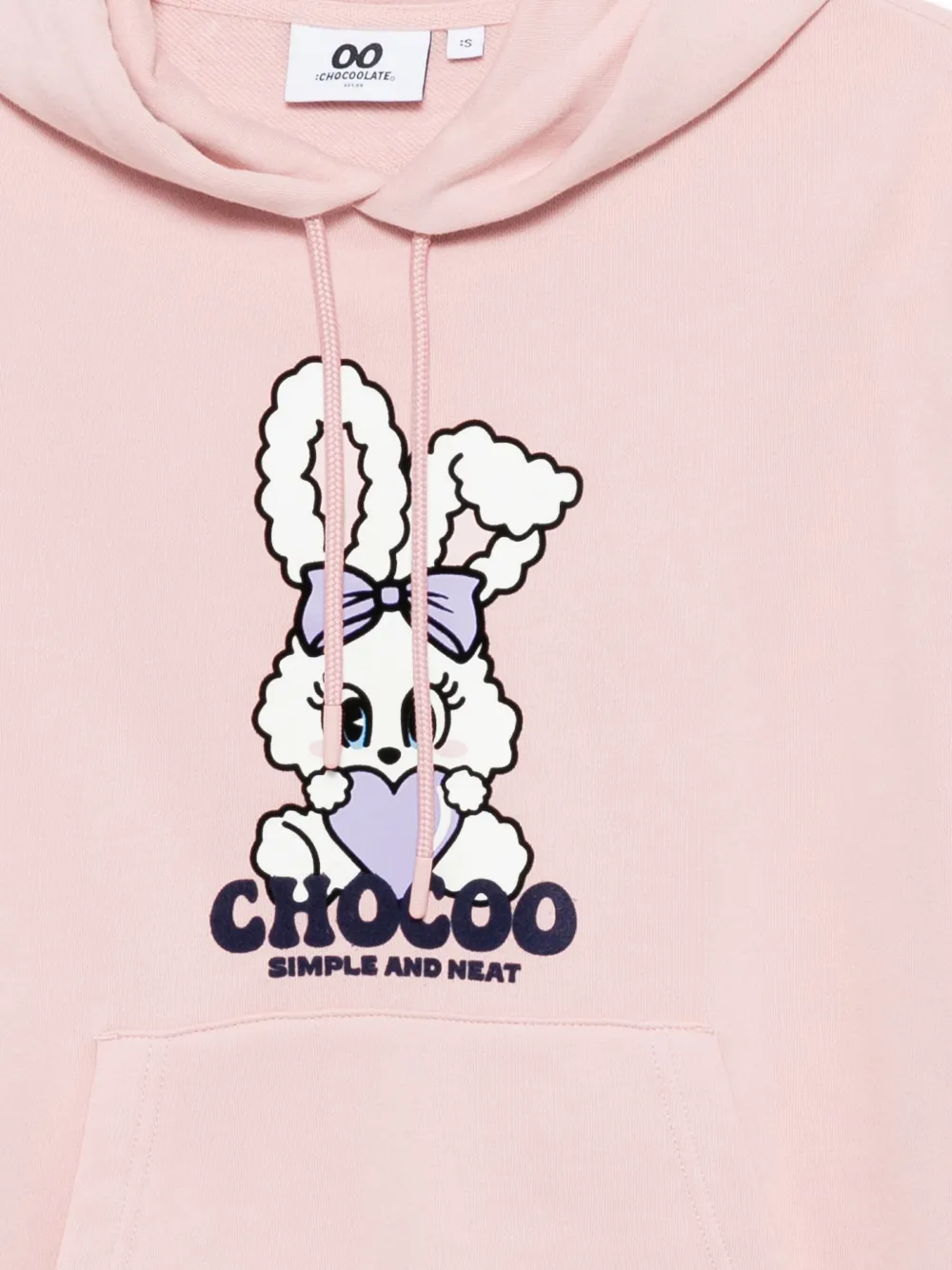 CHOCOOLATE Hoodie met logoprint Roze