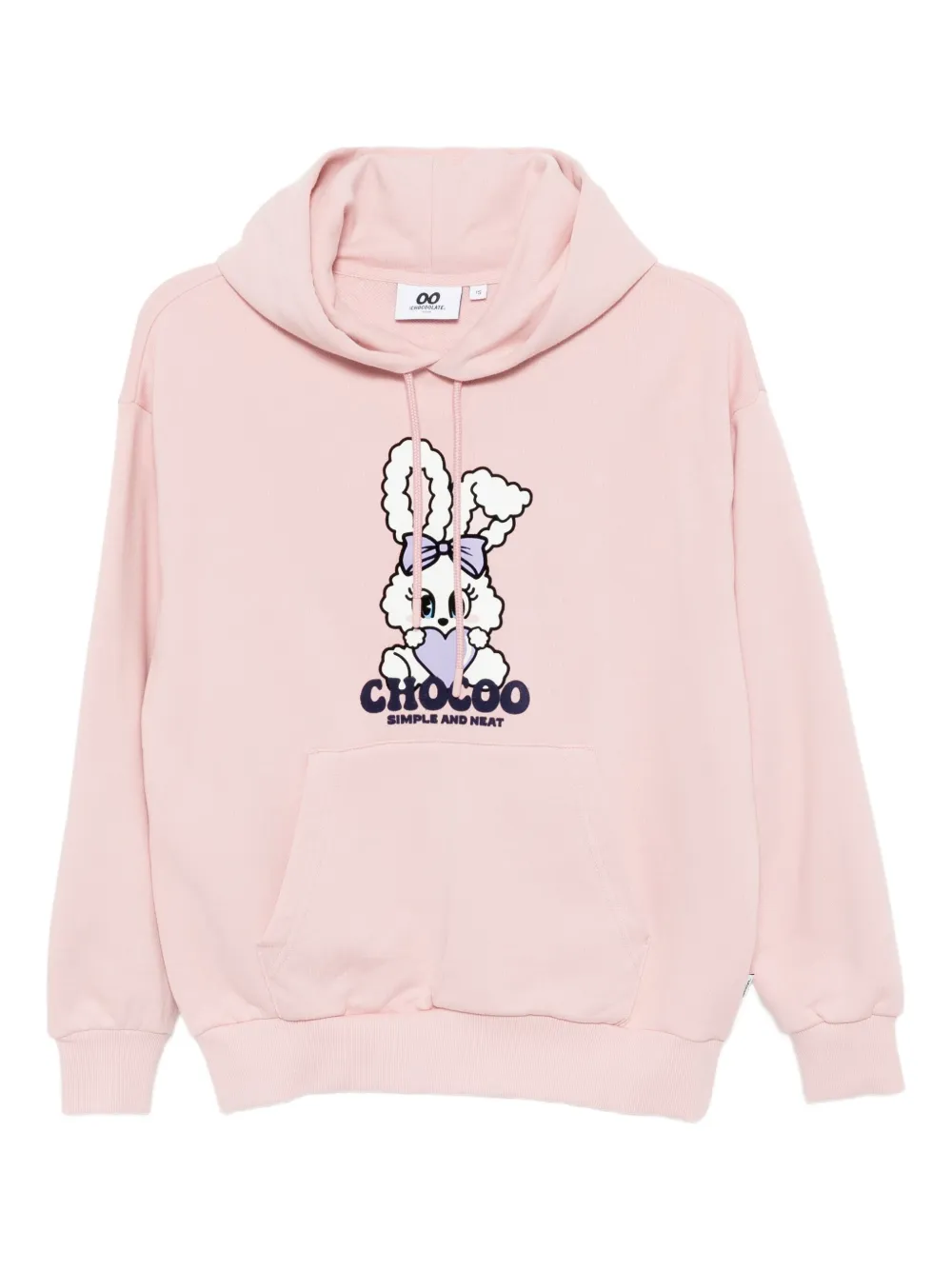 CHOCOOLATE logo-printed hoodie | Pink | Image 1
