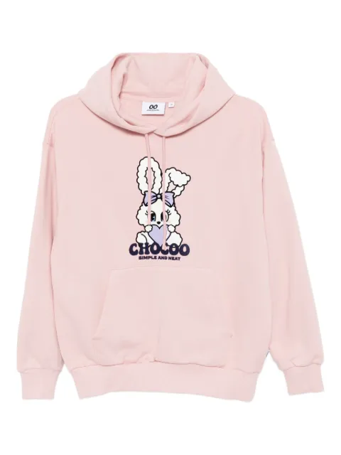 CHOCOOLATE logo-printed hoodie