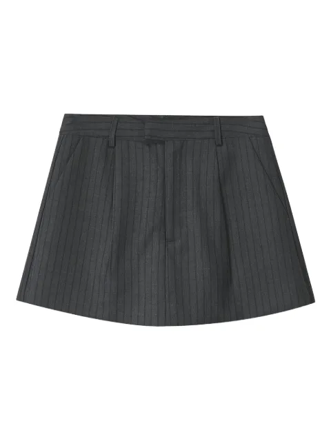 b+ab stripe-pattern shorts