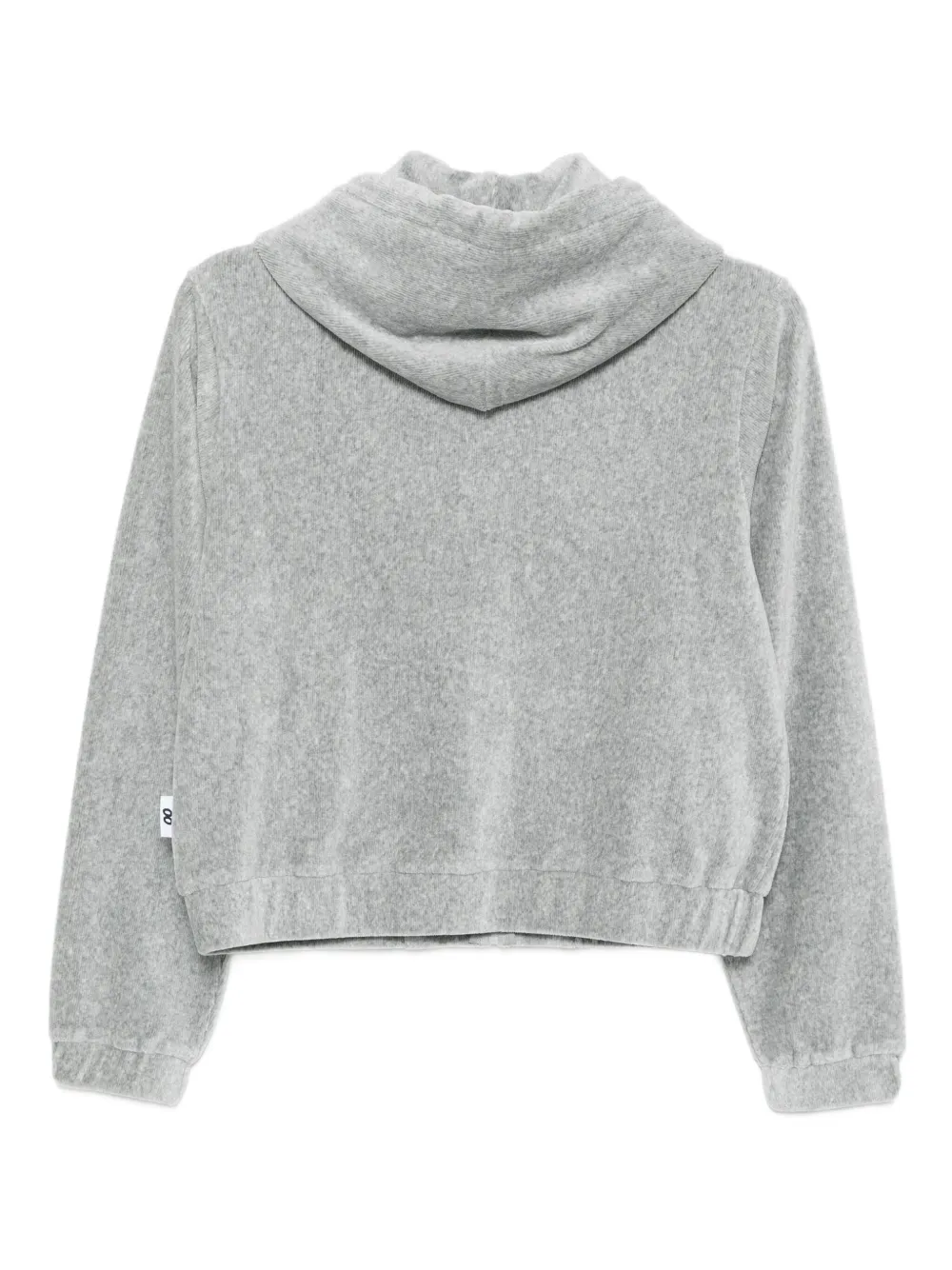 CHOCOOLATE Hoodie met logopatch - Grijs
