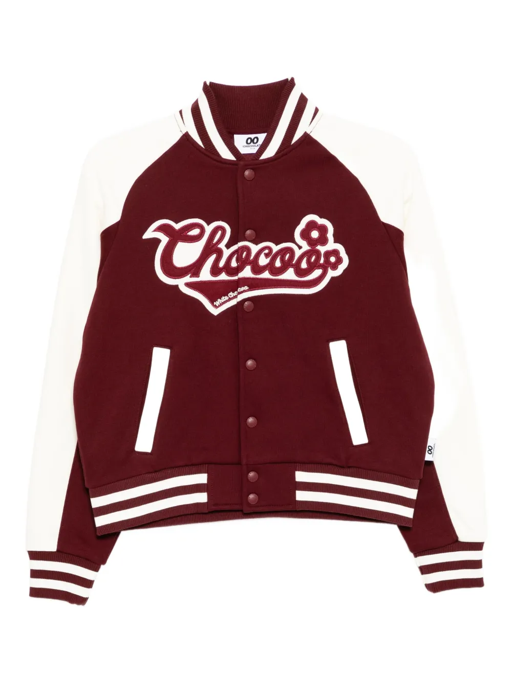 CHOCOOLATE Giacca con logo ricamato - Rosso