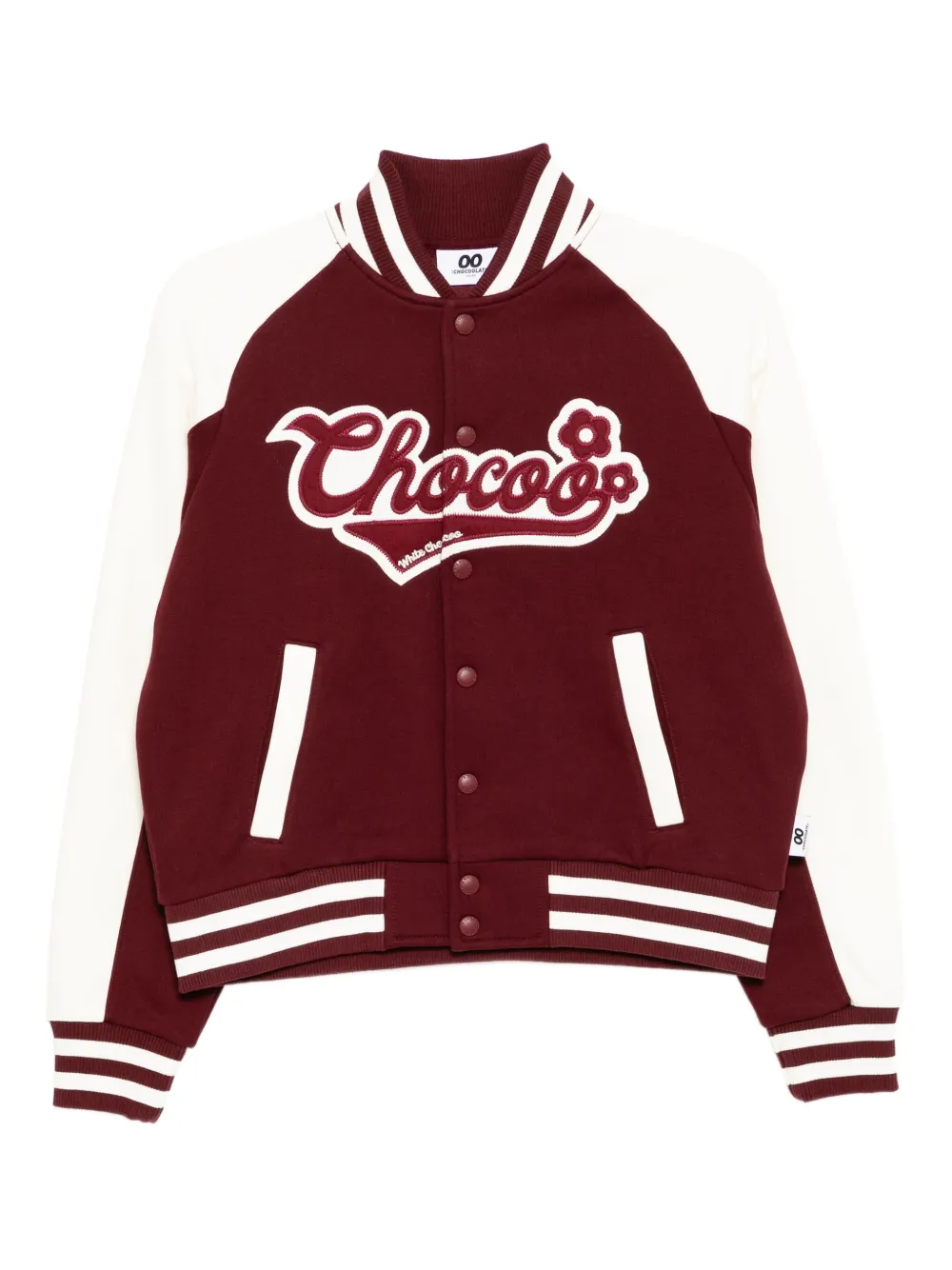 CHOCOOLATE logo-embroidered jacket | Red | Image 1