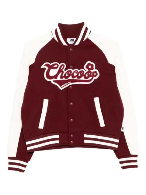 CHOCOOLATE logo-embroidered jacket