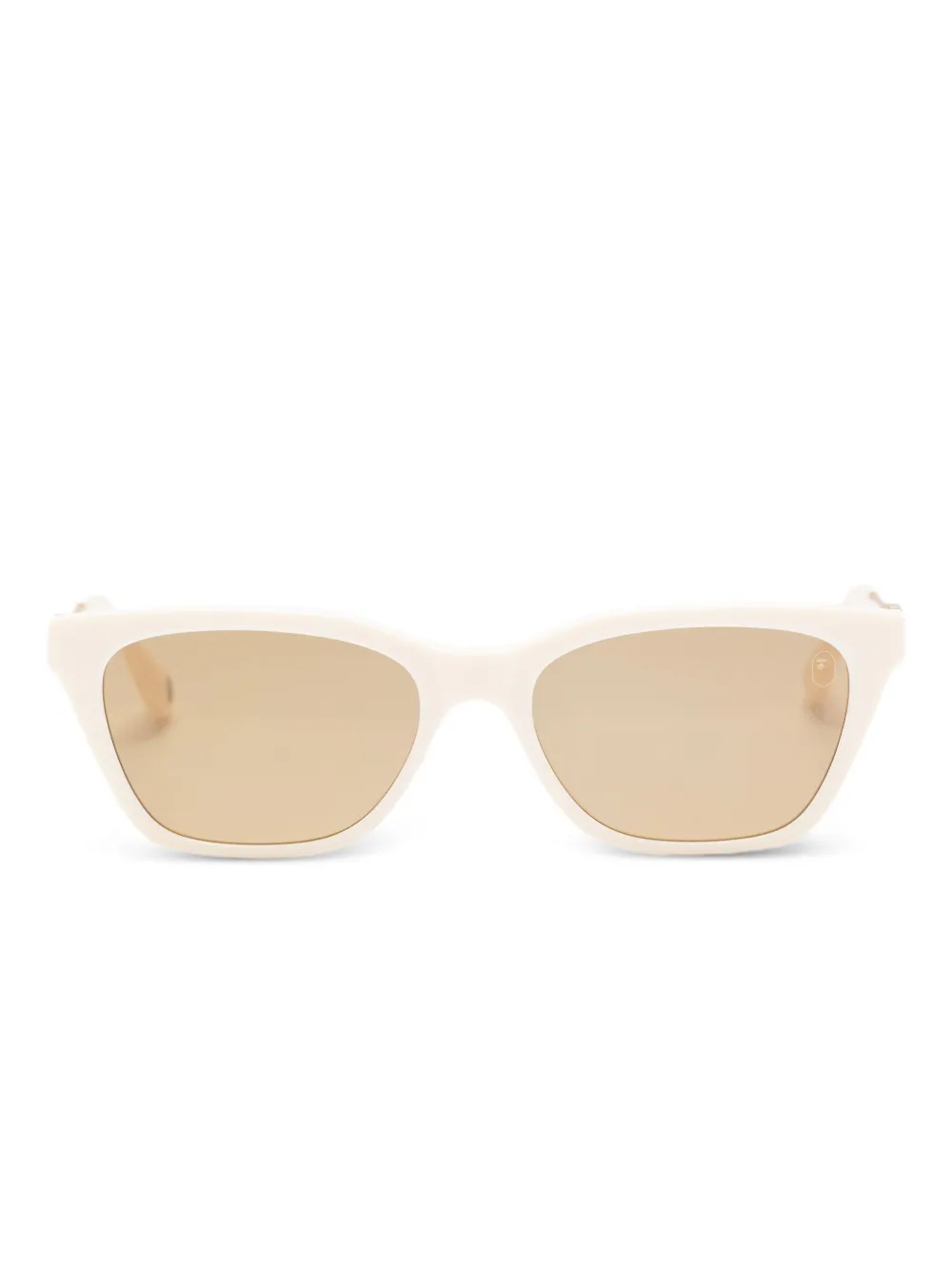 A BATHING APE® lentes de sol con placa del logo | neutro | Image 1