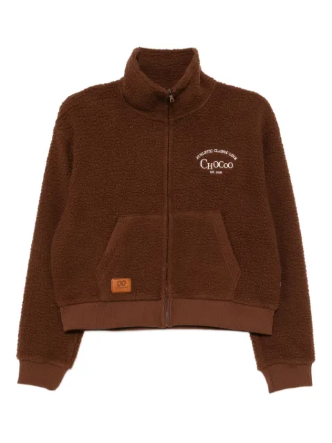 CHOCOOLATE logo-embroidered jacket