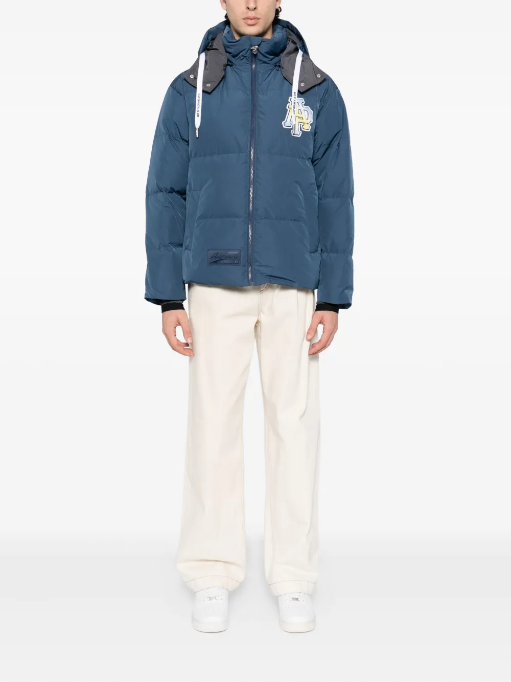 AAPE BY *A BATHING APE® logo-embroidered padded jacket | Down Jackets | Image 2