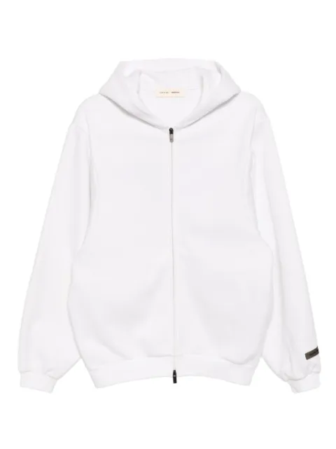 FEAR OF GOD ESSENTIALS logo-embroidered hoodie