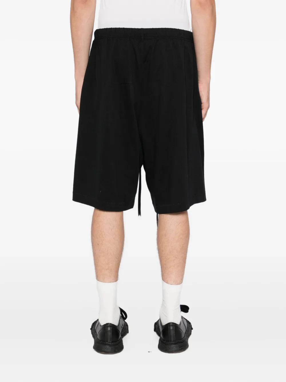 Essentials Logo Patch Shorts In Black