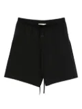 FEAR OF GOD ESSENTIALS logo patch shorts - Black