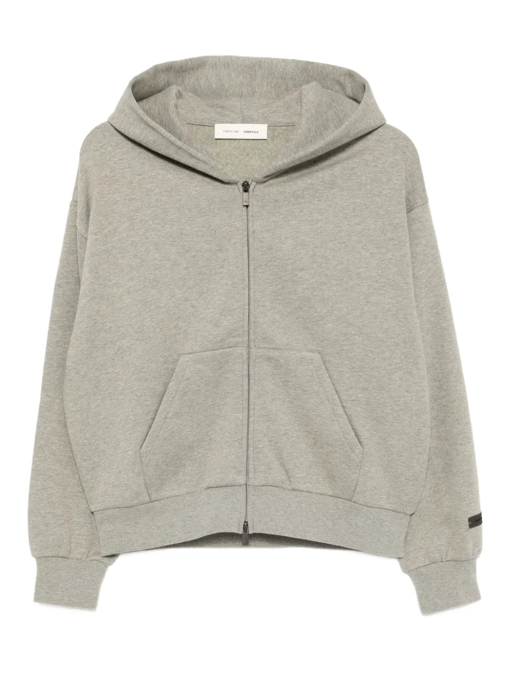 FEAR OF GOD ESSENTIALS hooded jacket | Grey | Image 1