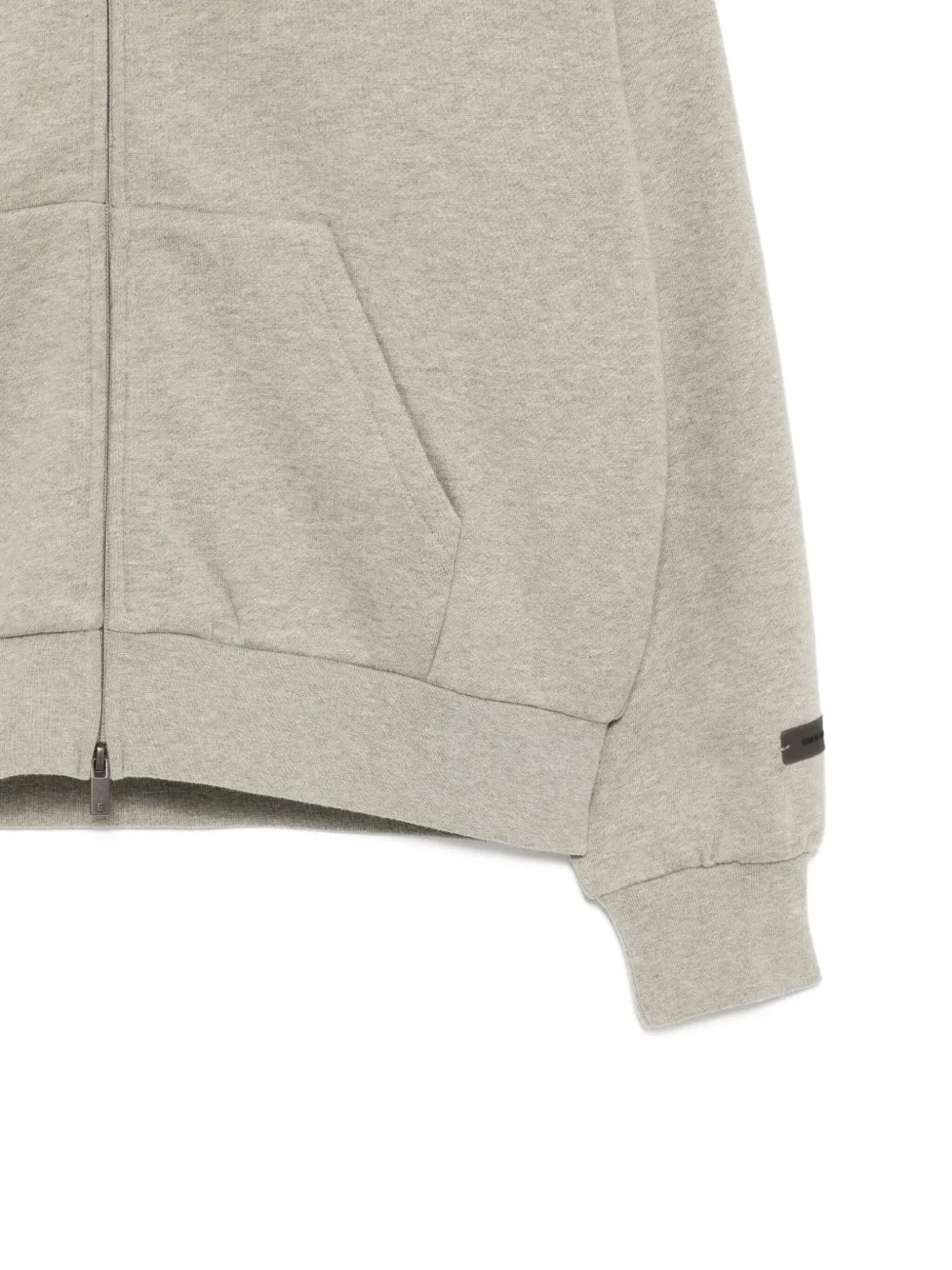 Essentials Hooded Jacket In Gray
