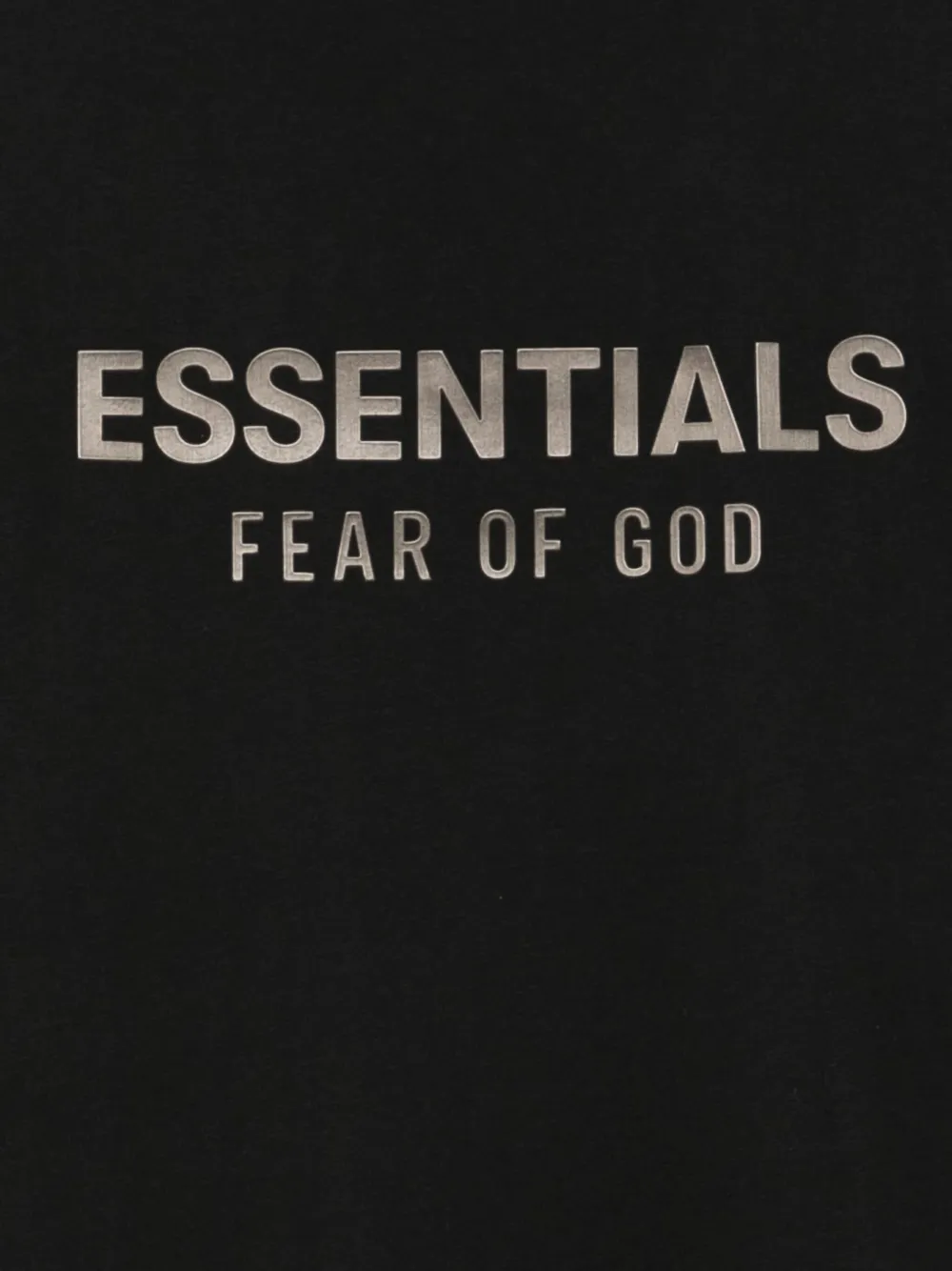 FEAR OF GOD ESSENTIALS Klassiek T-shirt met korte mouwen Zwart