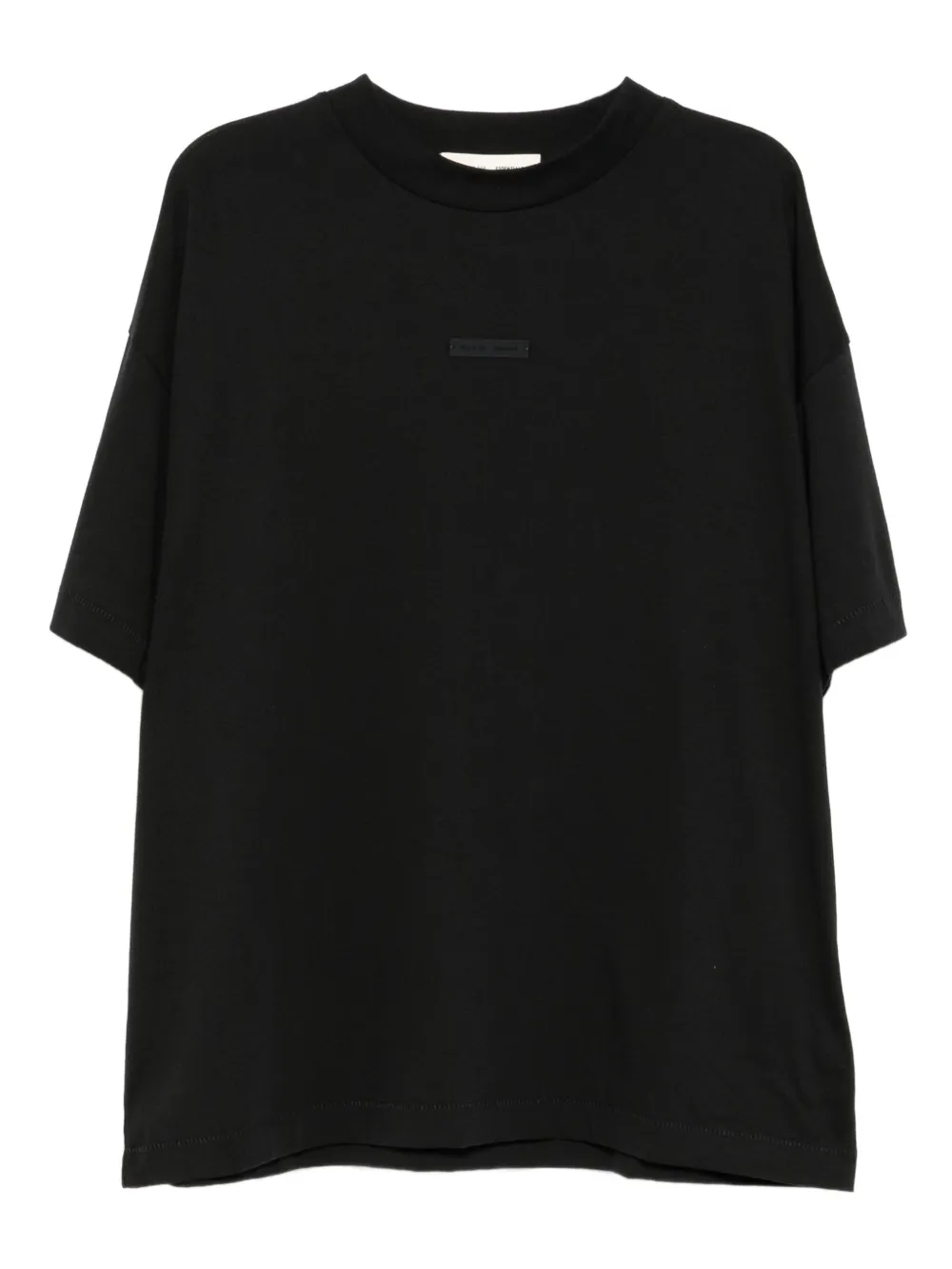 FEAR OF GOD ESSENTIALS classic short-sleeved T-shirt | Black | Image 1
