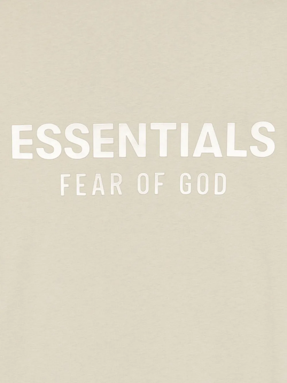 FEAR OF GOD ESSENTIALS T-shirt met lange mouwen Groen