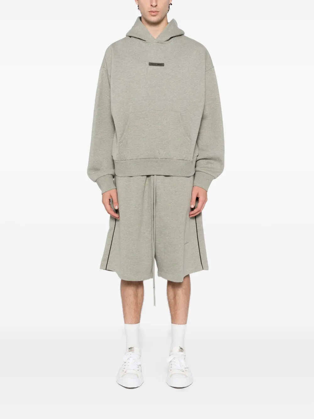 FEAR OF GOD ESSENTIALS logo embroidered shorts | Track & Running Shorts | Image 2